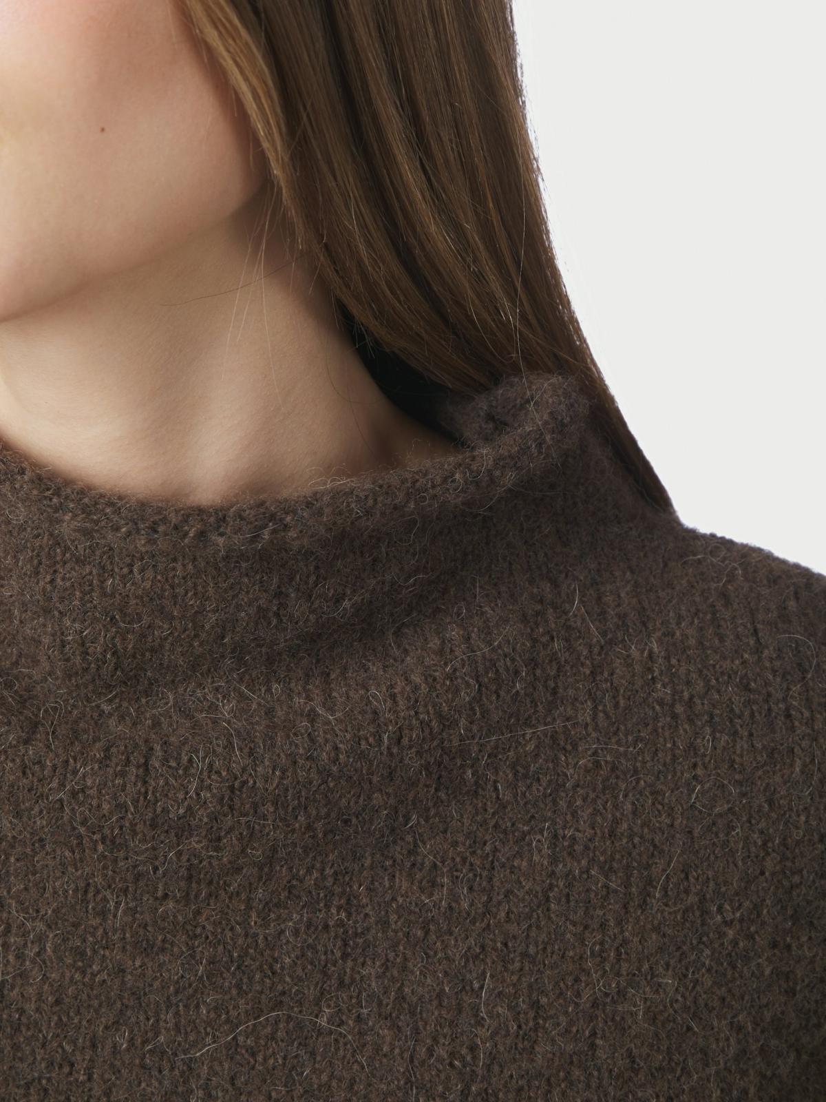 Neo Noir Jona Knit Top, Brown Melange - 6