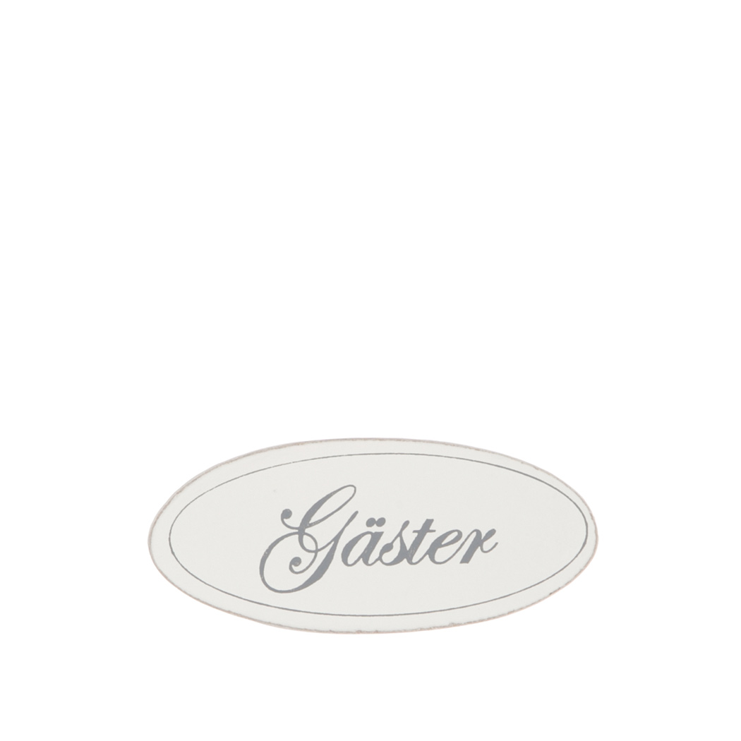 Dörrskylt i trä "Gäster" – Different Design