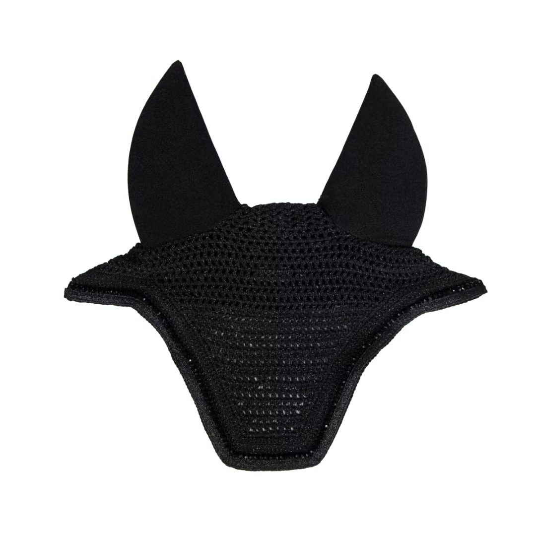 KENTUCKY FLY VEIL  WELLINGTON GLITTER BAND SOUNDLESS - BLACK - 2