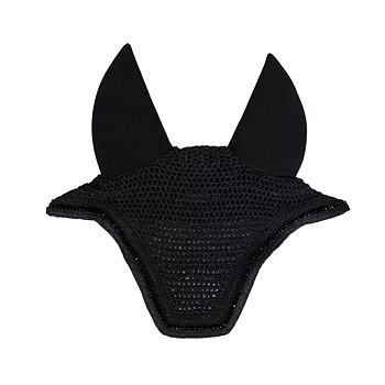KENTUCKY FLY VEIL  WELLINGTON GLITTER BAND SOUNDLESS - BLACK