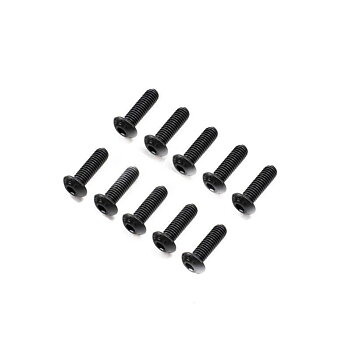 Losi Button Head Screws, M5 x 16mm STL (10)
