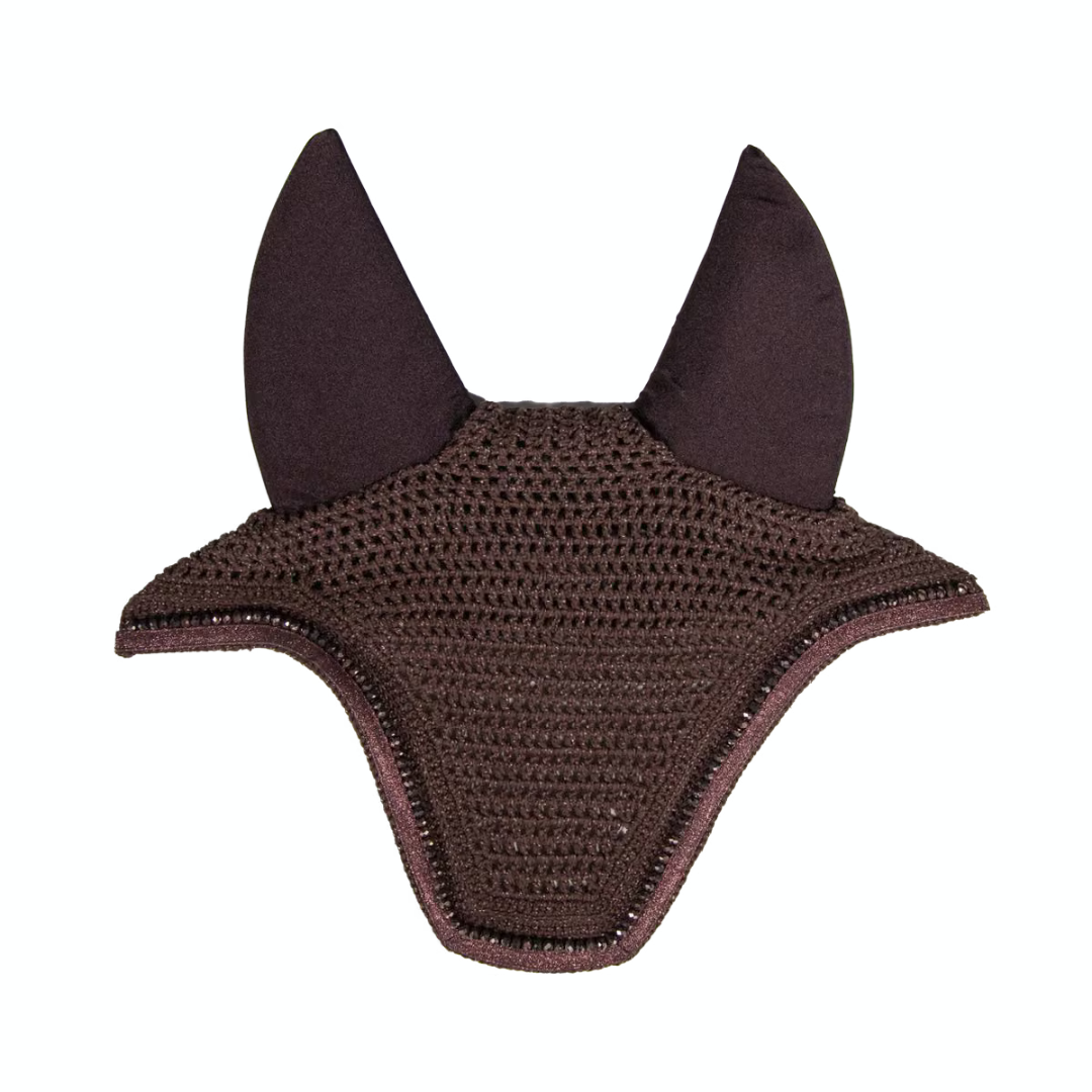 KENTUCKY FLY VEIL  WELLINGTON GLITTER BAND SOUNDLESS - BROWN - 2