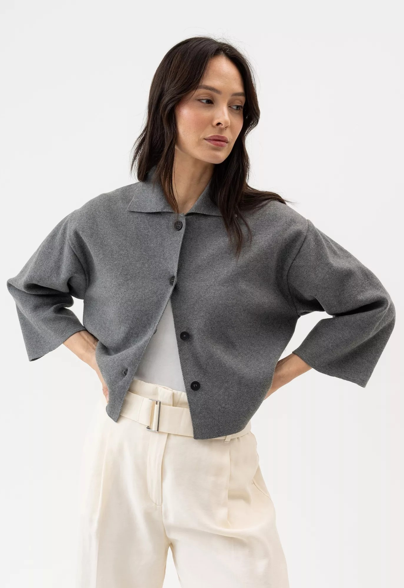 Jane Jacket - Dark Grey - Holebrook - 3