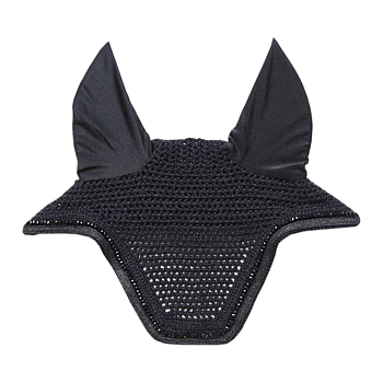 KENTUCKY FLY VEIL WELLINGTON GLITTER BAND - BLACK