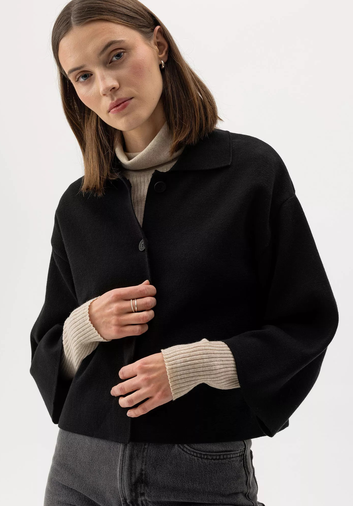 Jane Jacket - Black - Holebrook - 3