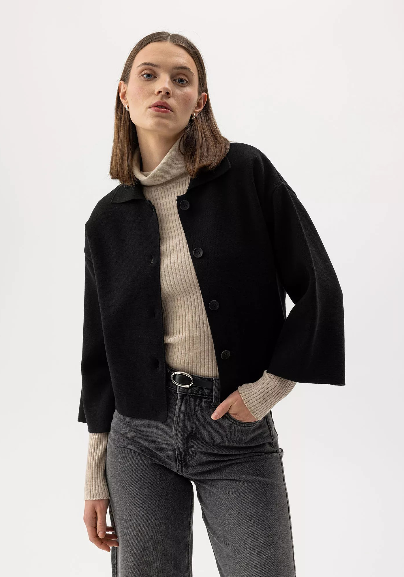 Jane Jacket - Black - Holebrook