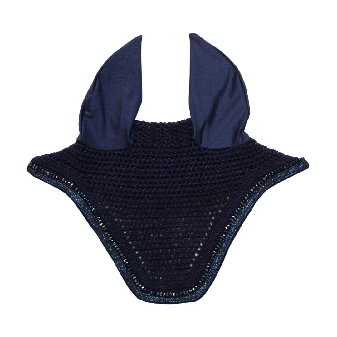 KENTUCKY FLY VEIL WELLINGTON GLITTER BAND - DARK NAYY - 3