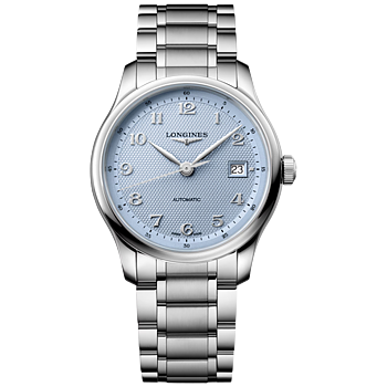 Longines L2.949.4.99.6 Master Collection 39 ljusblå