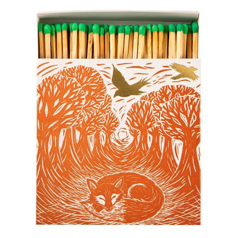 Tändsticksask Woodland Fox