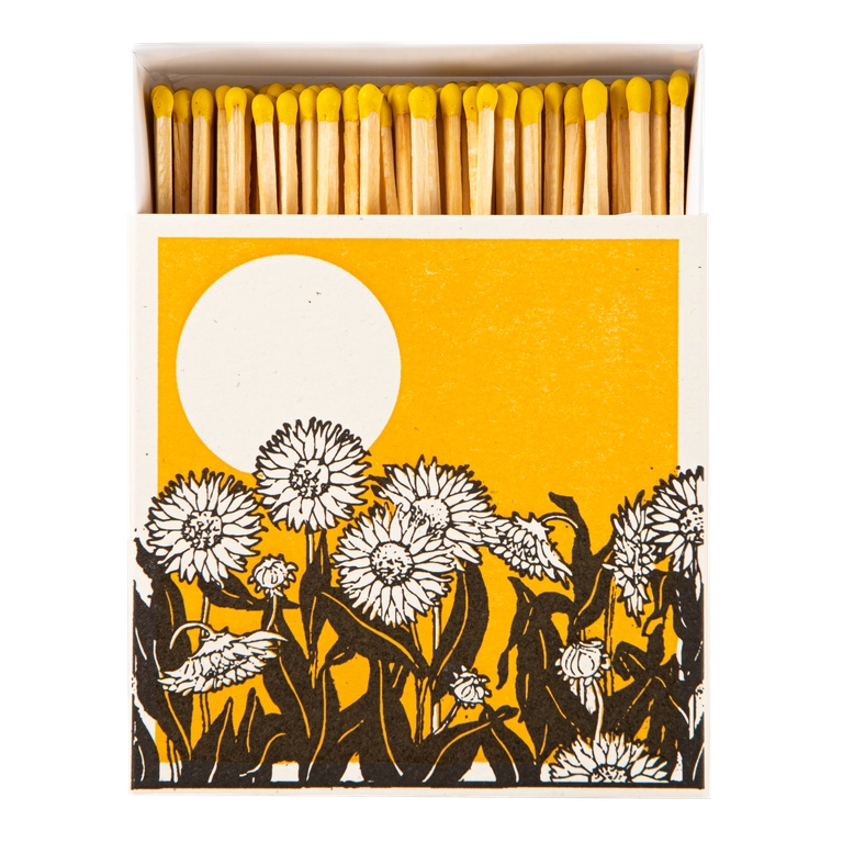 Tändsticksask Sunflower Fields