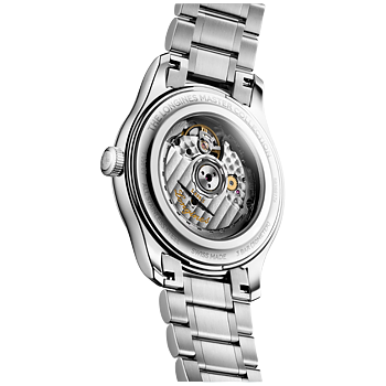 Longines L2.950.4.99.6 Master Collection 41 ljusblå baksida