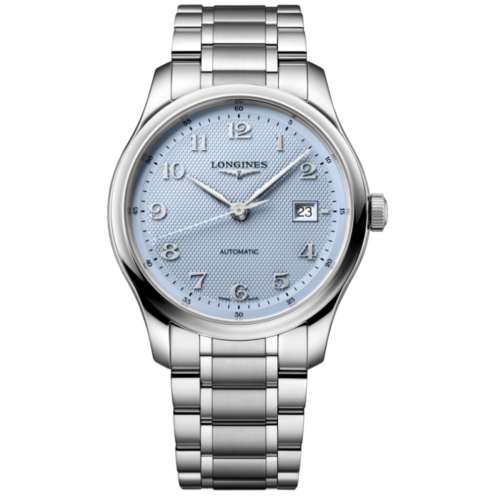 Longines L2.950.4.99.6 Master Collection 41 ljusblå