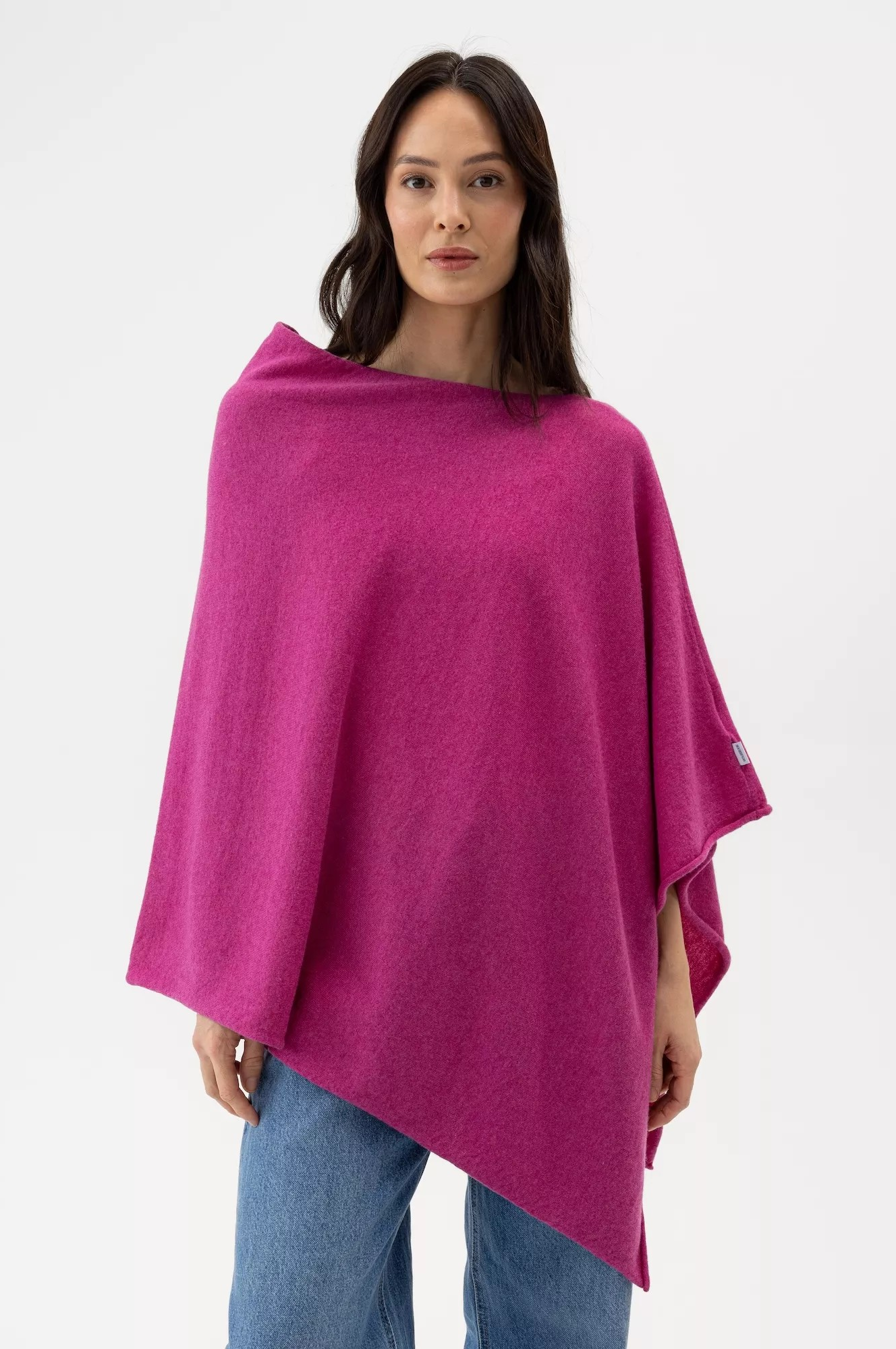 Sofie Poncho - Mulberry - Holebrook - 3