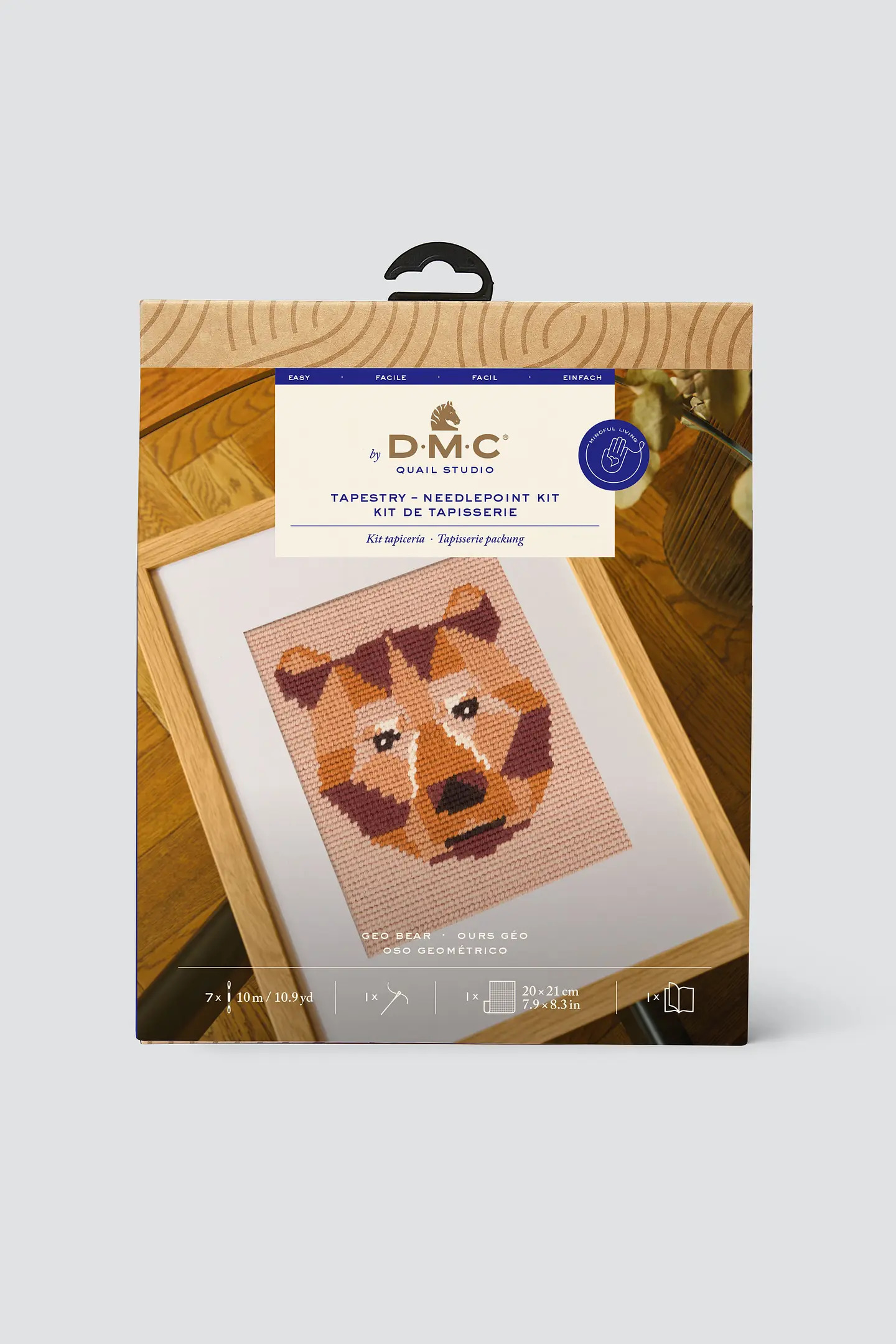 DMC Stramaljbroderi Geo Bear 12 x 15  - 3