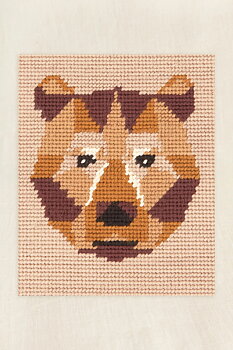 DMC Stramaljbroderi Geo Bear 12 x 15 