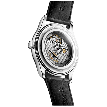 Longines L2.950.4.99.2 Master Collection 41 ljusblå med alligatorband baksida
