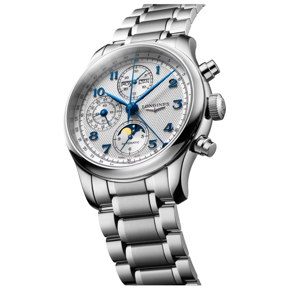 Longines L2.962.4.73.6 Master Collection Chrono Moonphase 41 sida