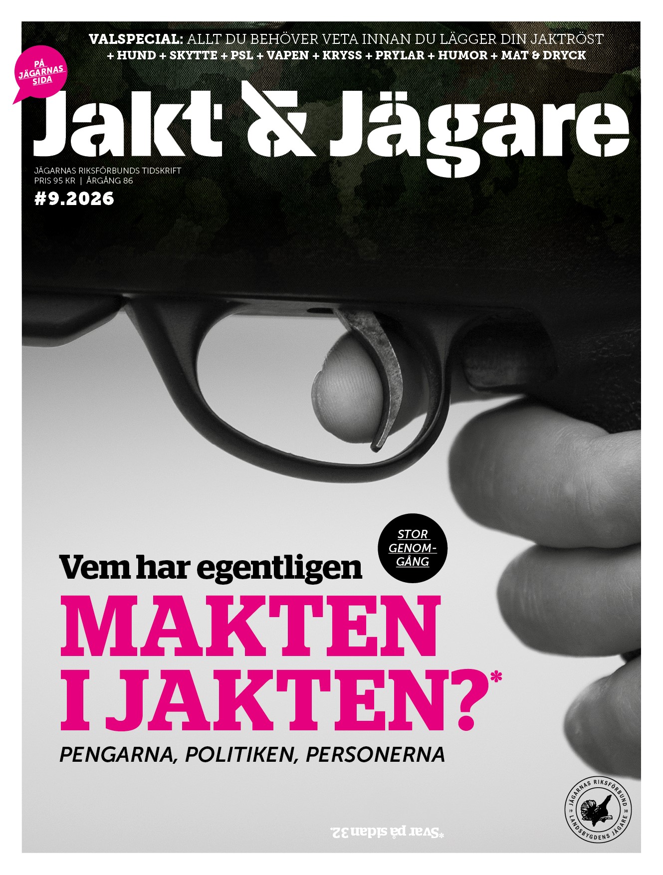 Tidningen Jakt & Jägare nummer 9/2026
