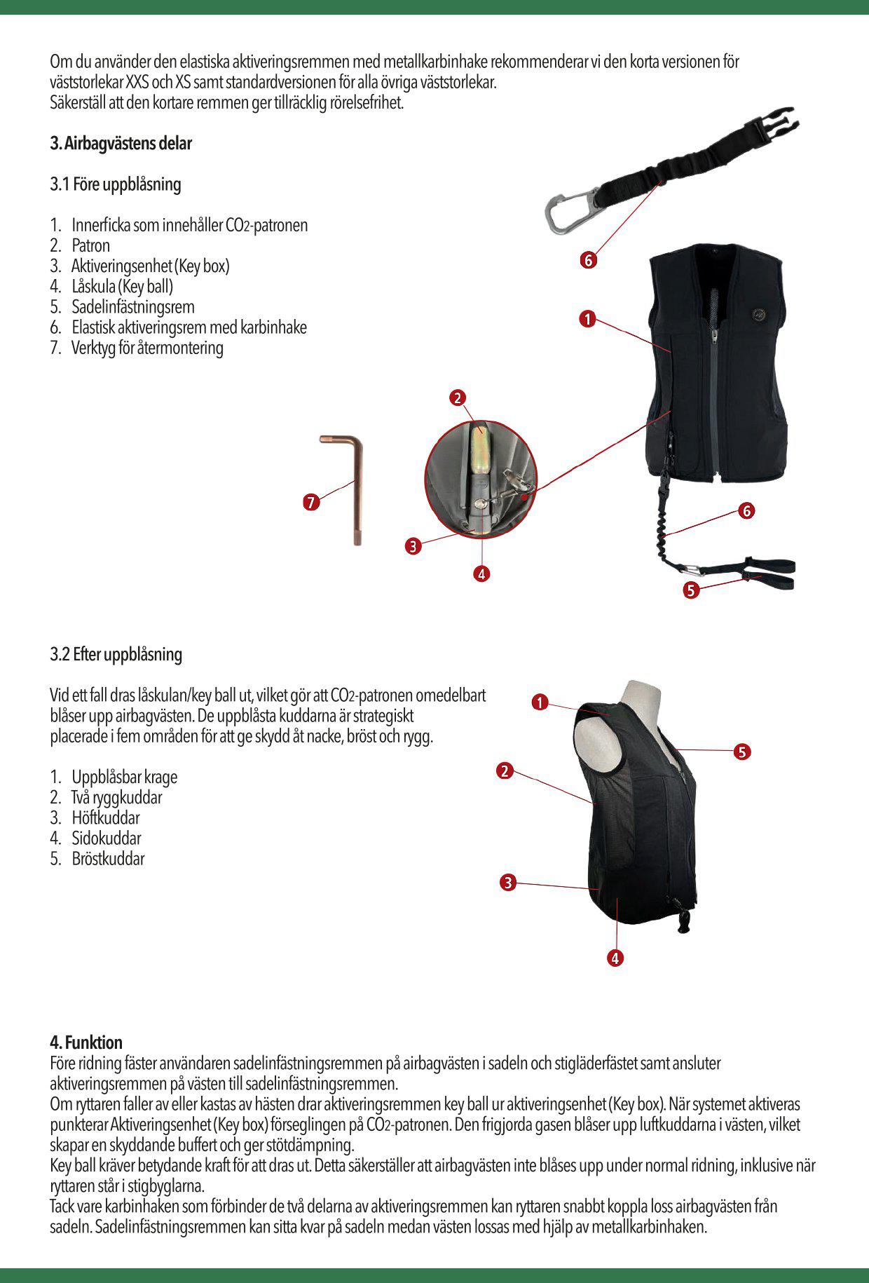 HORSE LIFE AIRBAG SAFETY VEST FLEXFLOW - 16