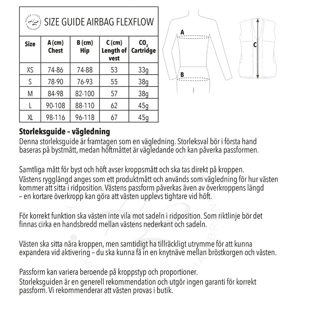 HORSE LIFE AIRBAG SAFETY VEST FLEXFLOW - 13