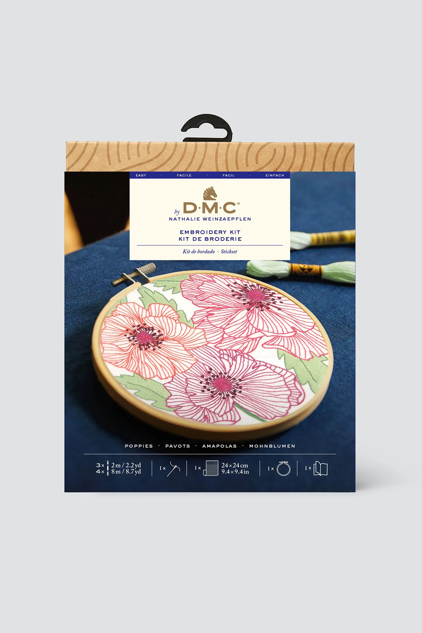 DMC Ritat broderikit Poppies 14,5 x 15 cm - 3