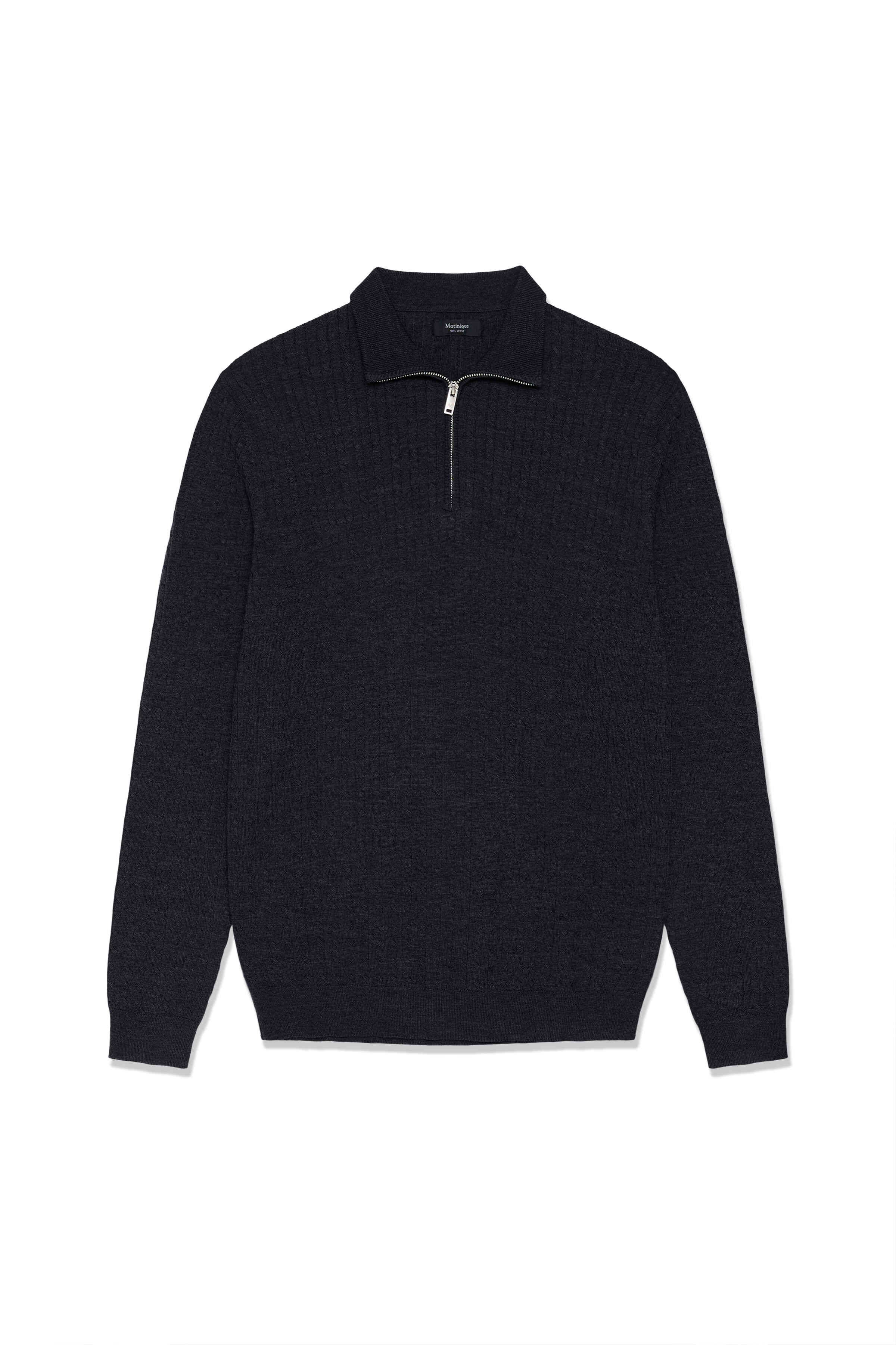 Matinique - Mason SZ Cable - Dark Grey Melange - 4