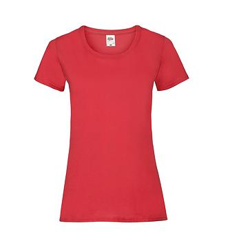 T-shirt dam - Röd 