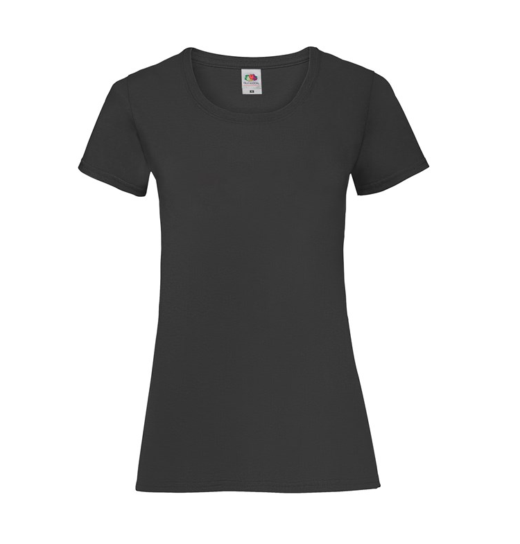 T-shirt dam - Svart 