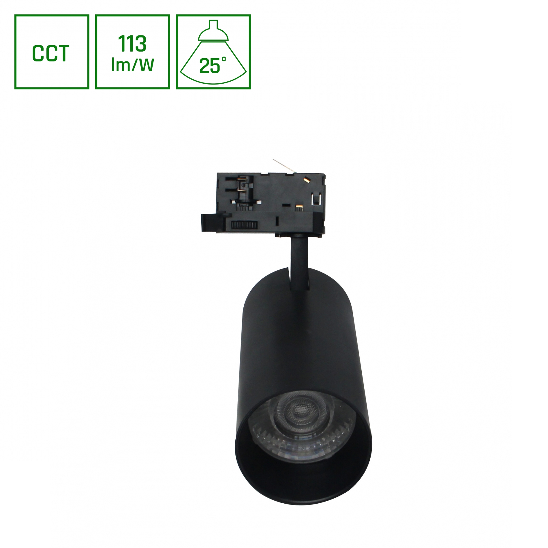 HB-Prime, 24W, CCT, Svart