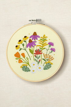 DMC Ritat broderikit Mediterranean Garden Ø 14,5 cm