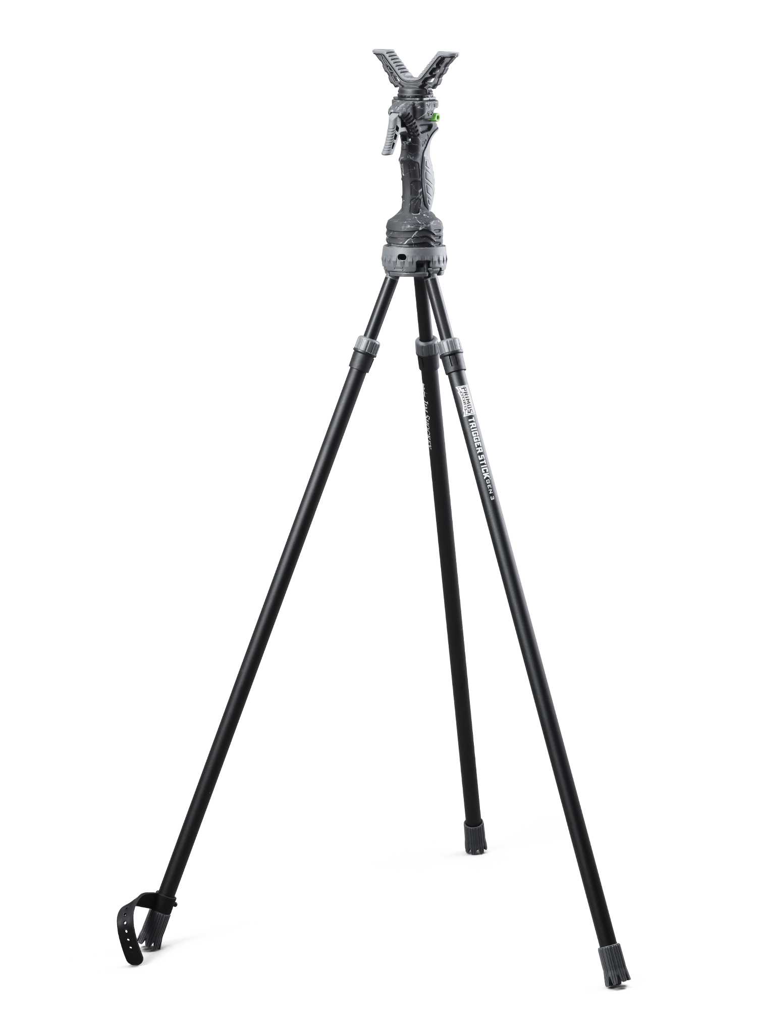 Primos Trigger Stick Gen. III Tall Tripod 61-157cm Svart