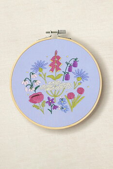 DMC Ritat broderikit English Garden Ø 14,5 cm