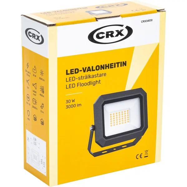 LED STRÅLKASTARE S. 30W/230V 1,5M KABEL - 2