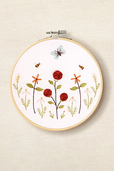 DMC Ritat broderikit Butterfly Garden Ø 14,5 cm