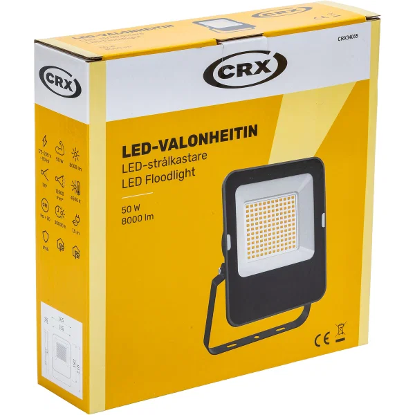 LED STRÅLKASTARE S. 50W/230V 4500K 1,5M KABEL - 2