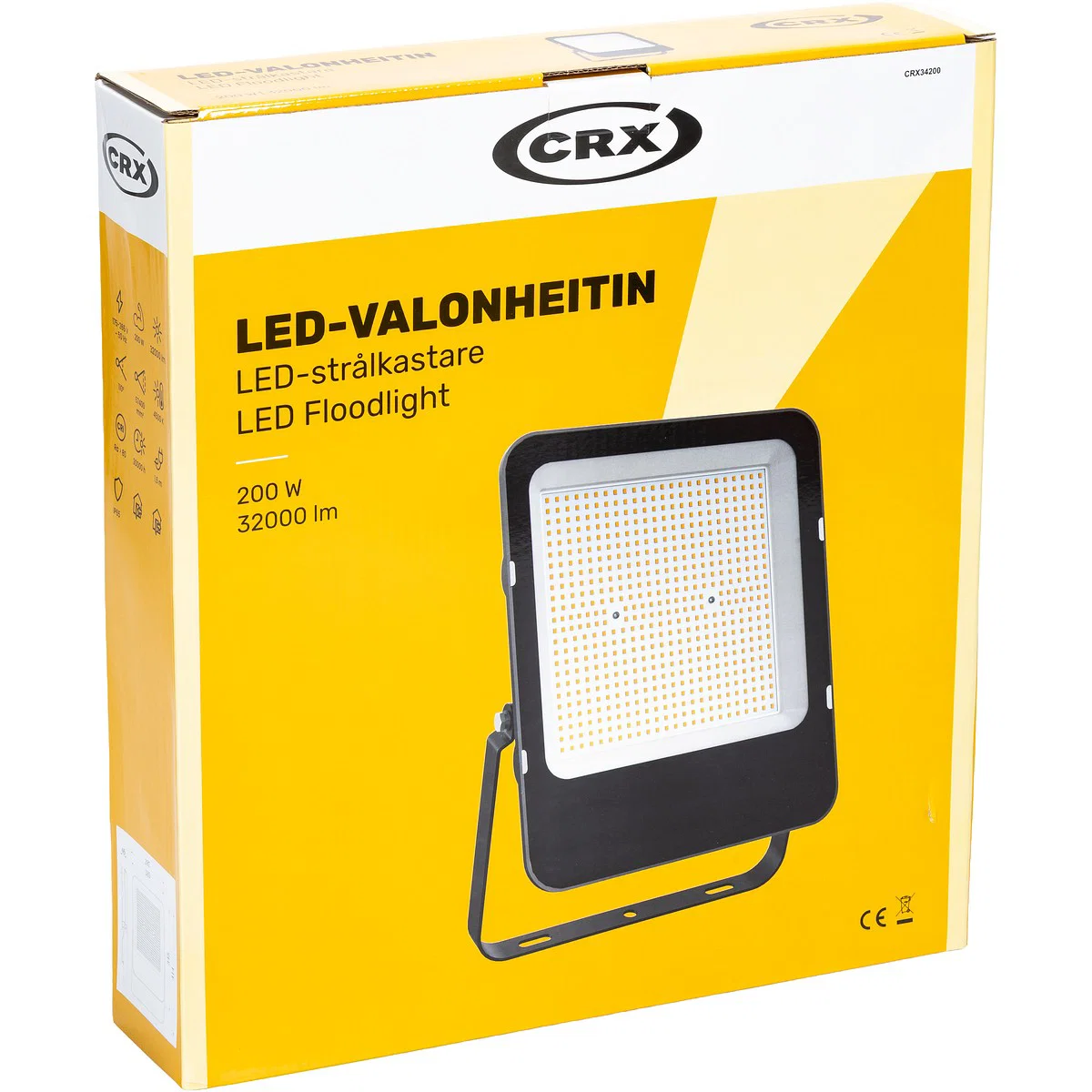 LED STRÅLKASTARE S. 200W/230V 4500K 1,5M KABEL - 2