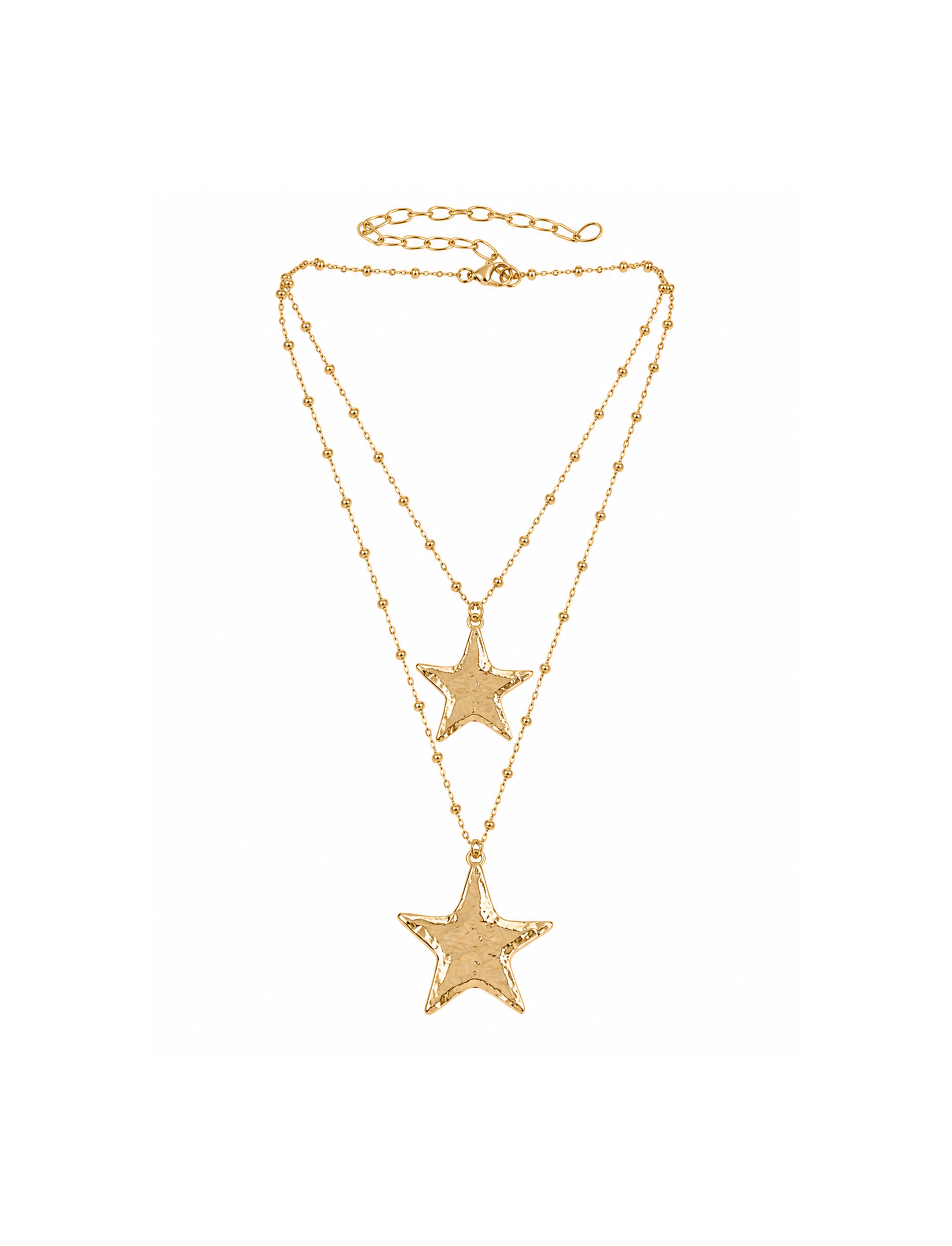 STELLA DOUBLE NECKLACE GOLD