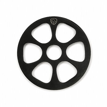 Hackamore skänklar Star Wheel EDIX© Mini (shettis & ponny), 60 mm, svart