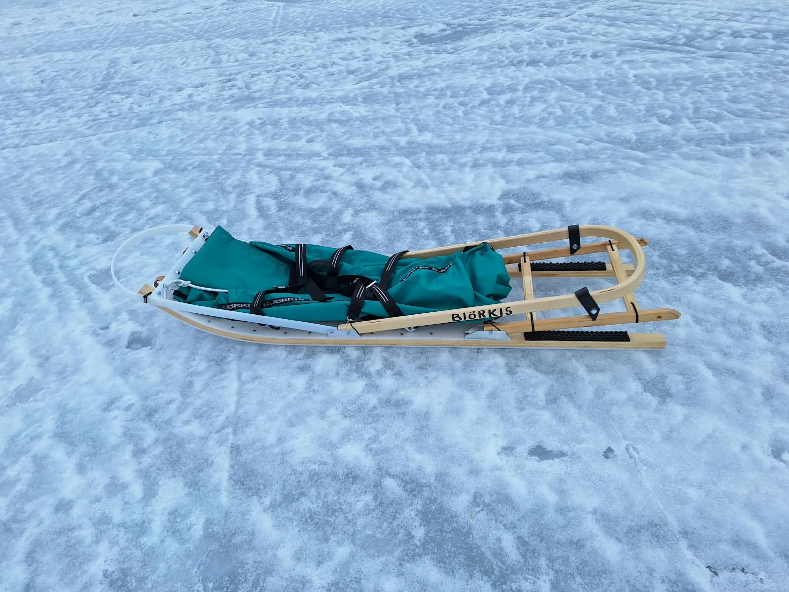 BJÖRKIS Barnsläde, hopfällbar, med kapell - 3