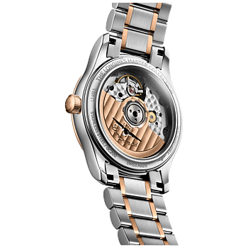 Longines L2.450.5.89.7 Master Collection 34 pärlemor och roséguld baksida