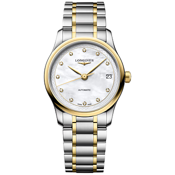 Longines L2.450.5.87.7 Master Collection 34 pärlemor och guld