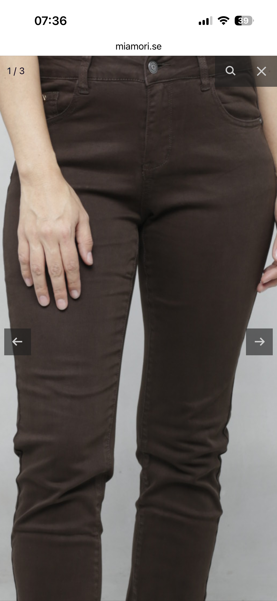 M-STRAIGHT Brown 65 cm - 2