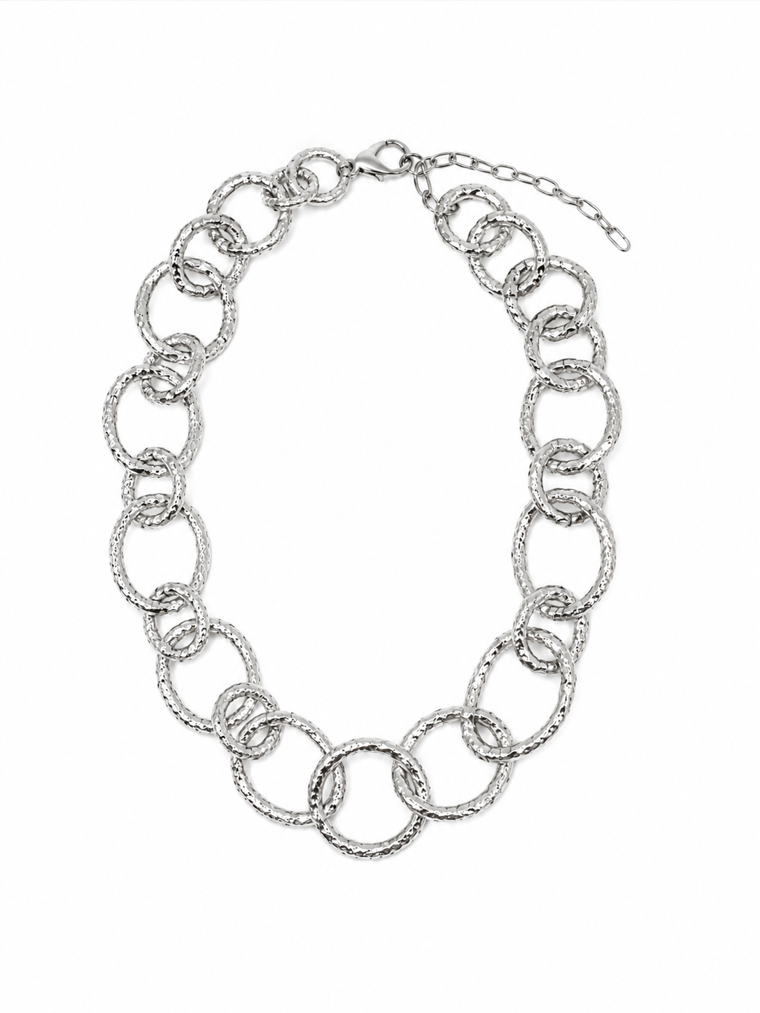 SAVINA CHAIN NECKLACE SILVER