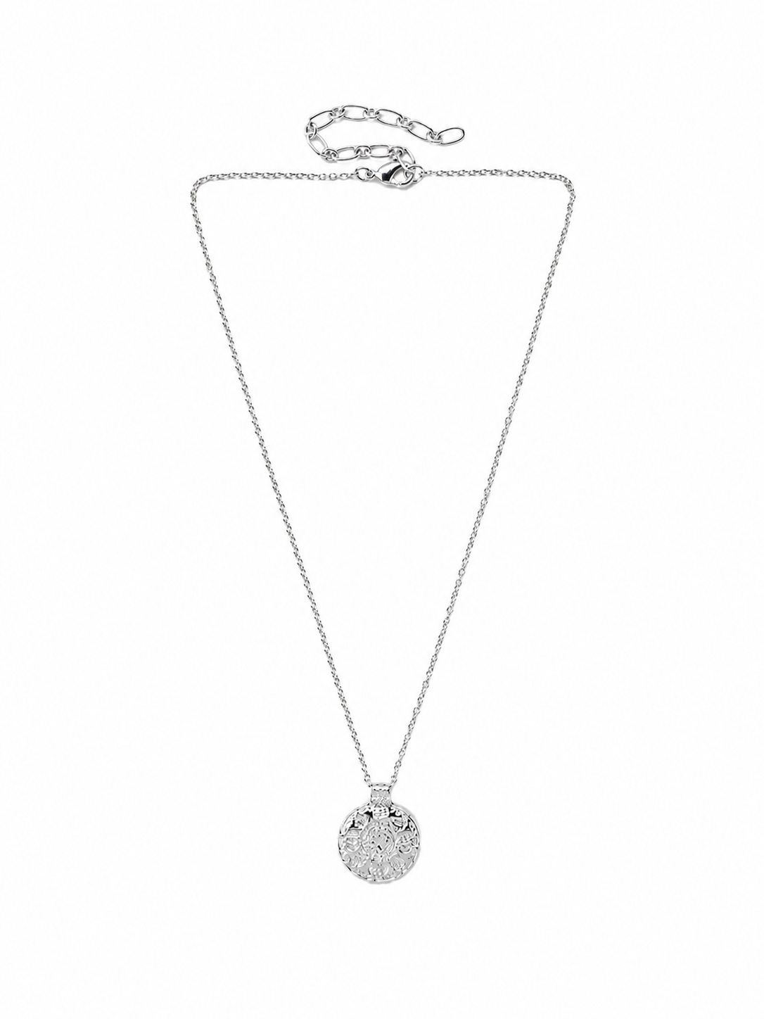 FANA PENDANT NECKLACE SILVER