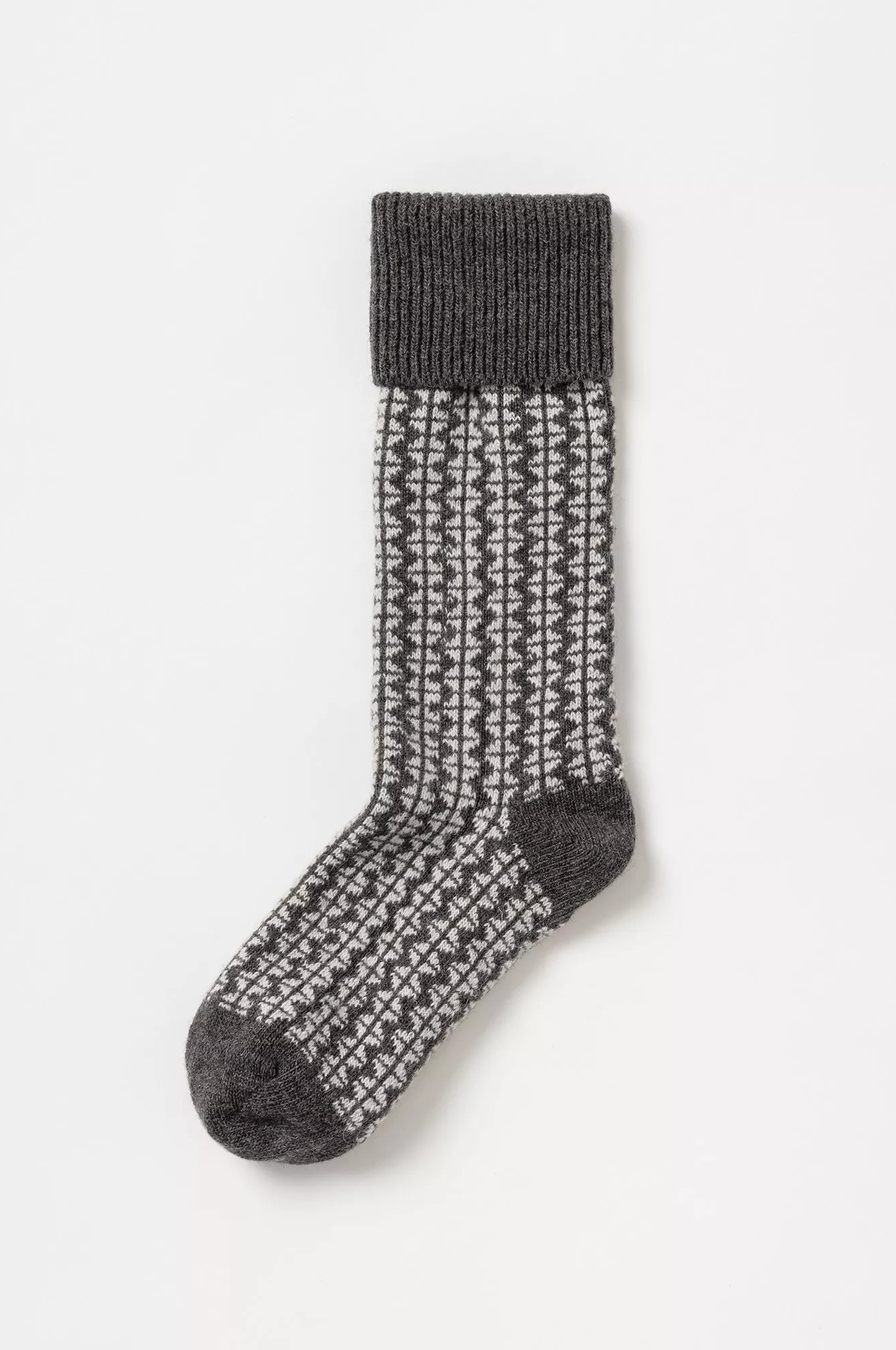 Järvsö Raggsocka - Dark Grey Melange - Holebrook