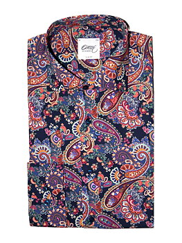 Skjorta paisley mönster