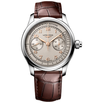 Longines L2.960.4.78.2 Master Collection Chrono Monopusher 41 ivory
