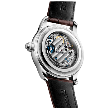 Longines L2.960.4.78.2 Master Collection Chrono Monopusher 41 ivory baksida