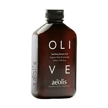 Shower gel Organic Olive & Lavender från Aeolis Skincare