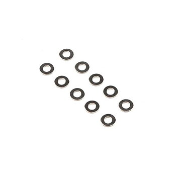 Losi Washer, 4.3mm x 9mm x 0.8mm, Steel (10)